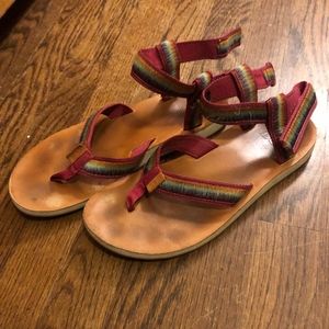 Rainbow Tevas